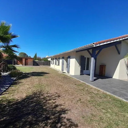 Jolie Maison Moderne Avec Piscine Chauffée 4 Ch Et Jardin * Mimizan